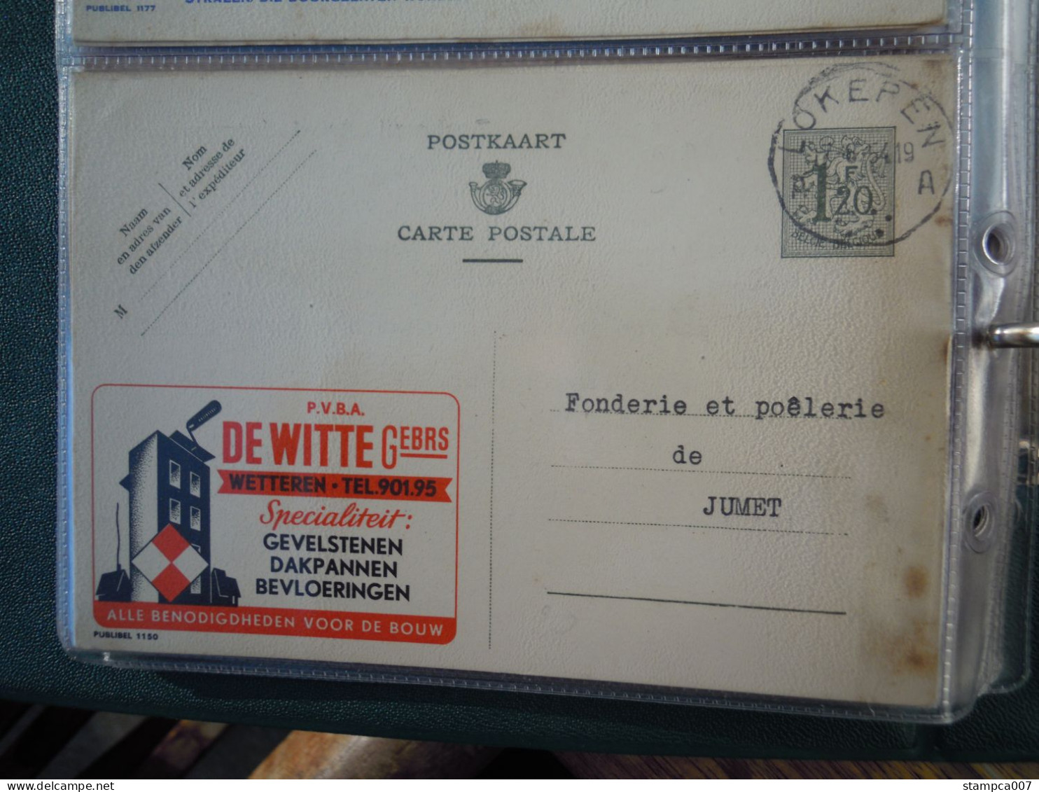 Publibel 1150  De Witte Wetteren  Lokeren        ( Class : Gr Ringfarde ) - Cartes Postales Illustrées (1971-2014) [BK]