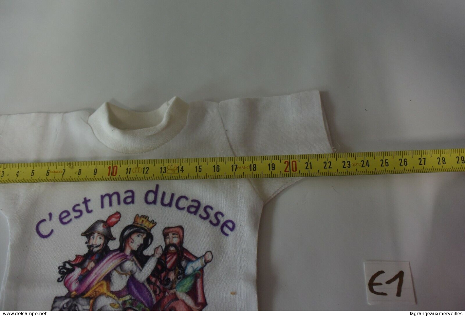 E1 Authentique Tee Shirt - Ducasse Ath - Enfant - Collector - Andere & Zonder Classificatie