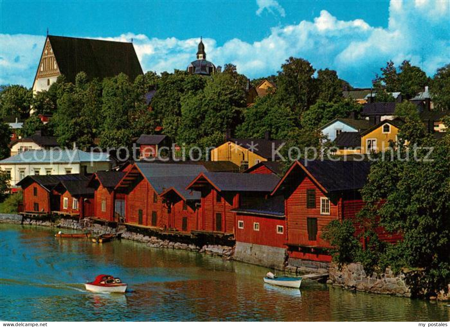 73601336 Borga Alte Kornspeicher Am Ufer Des Porvoo Flusses Borga - Finlandia