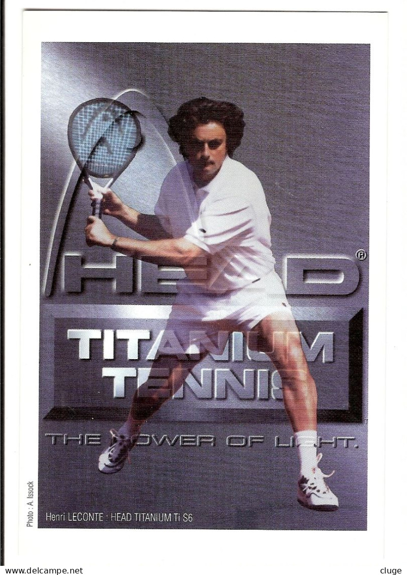 TENNIS - HENRI LECONTE ( France ) - Tenis
