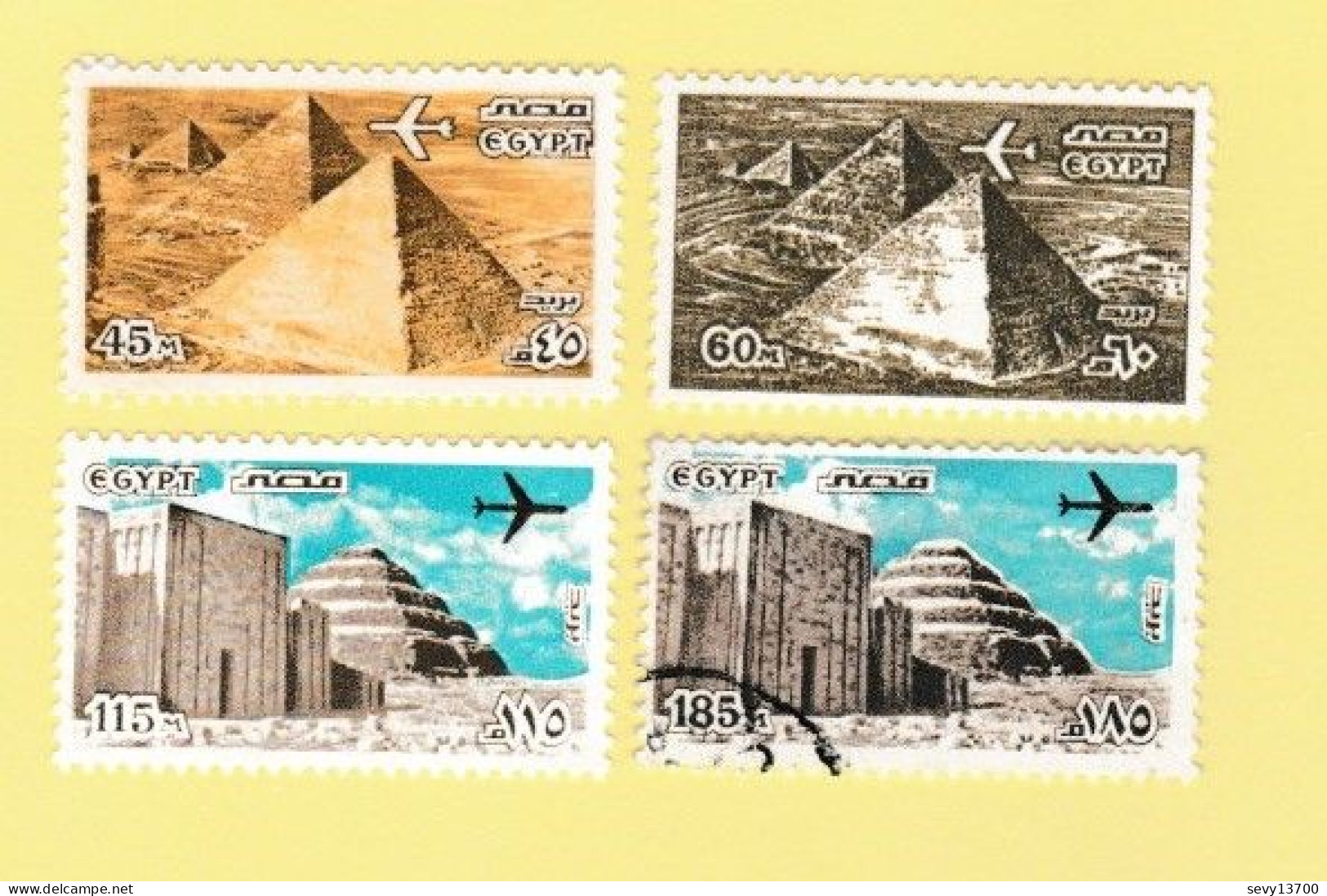 Egypte Lot De 70 Timbres - Altri & Non Classificati