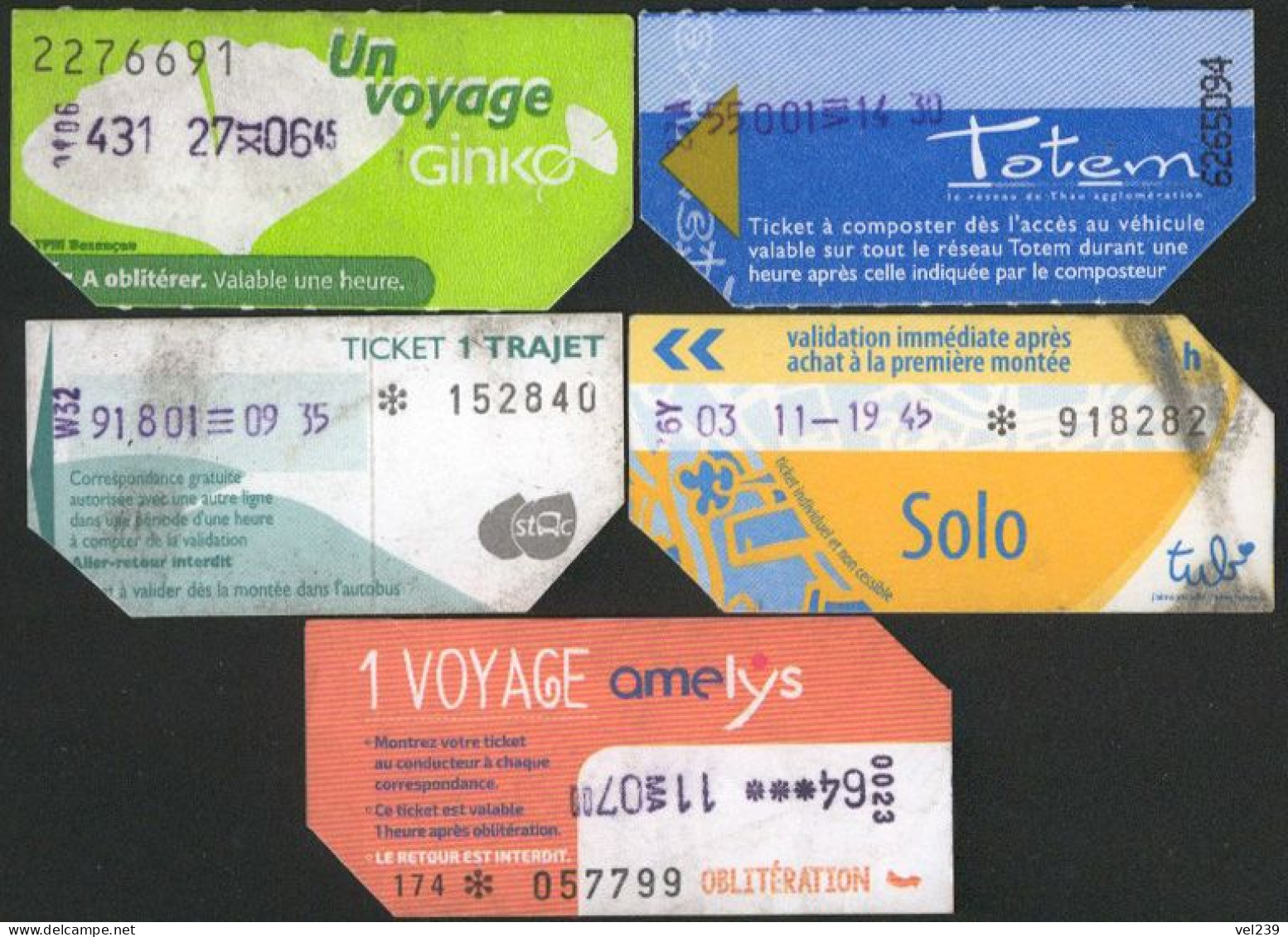 France. Bus Tickets - Europe