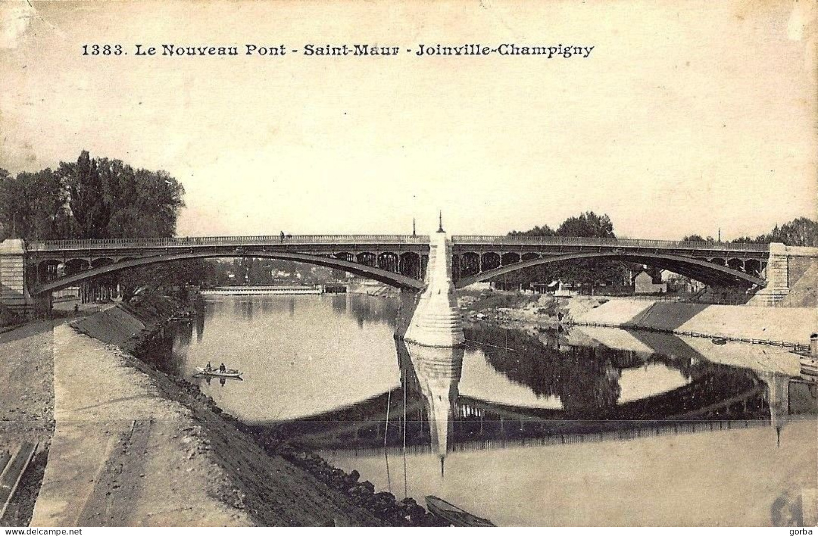 *CPA - 94 SAINT MAUR - JOINVILLE - CHAMPIGNY   Le Nouveau Pont - Sonstige & Ohne Zuordnung