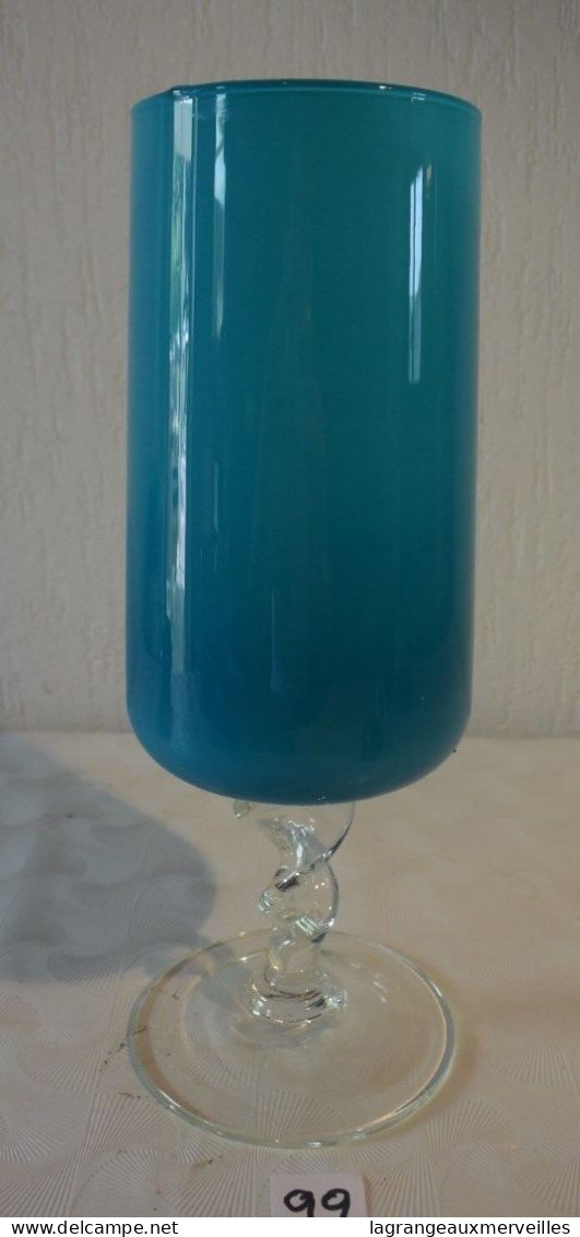 E1 Authentique Vase Soliflore Bleu - Vasi