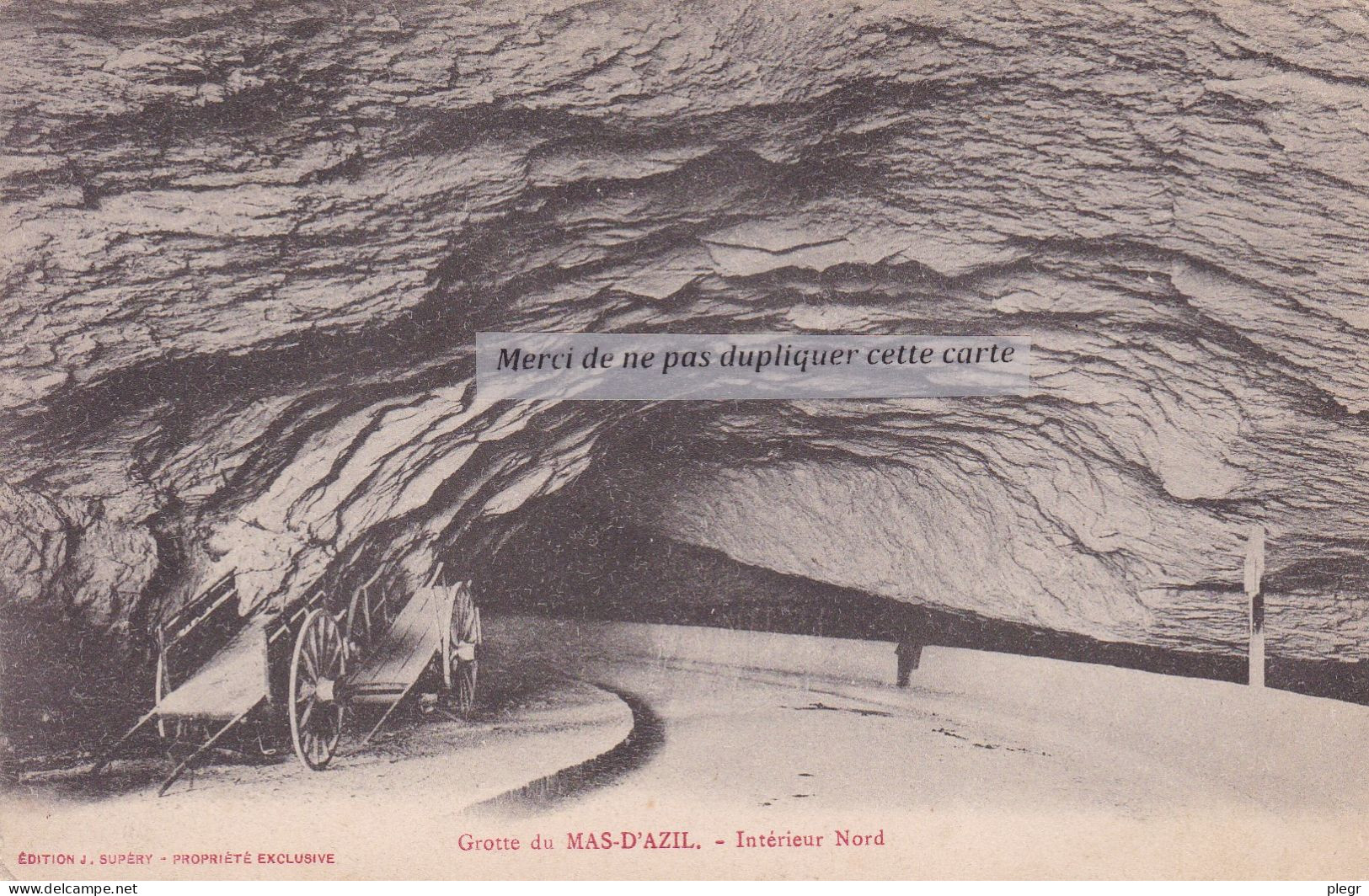 09181 01 01#2+16 - LE MAS D'AZIL - GROTTE - INTERIEUR NORD - Lezat Sur Leze