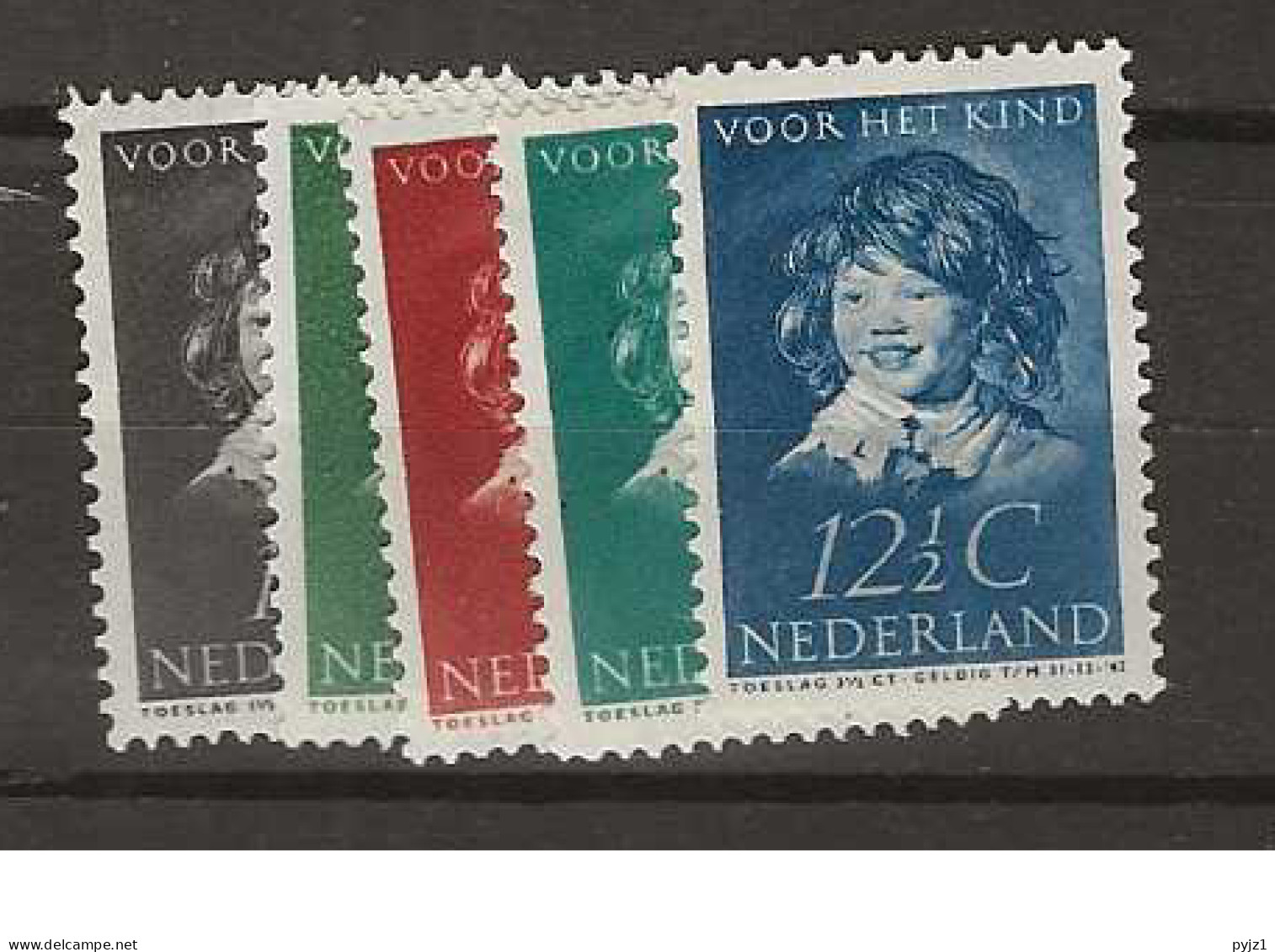1937 MH/* Nederland NVPH 300-04 - Nuovi