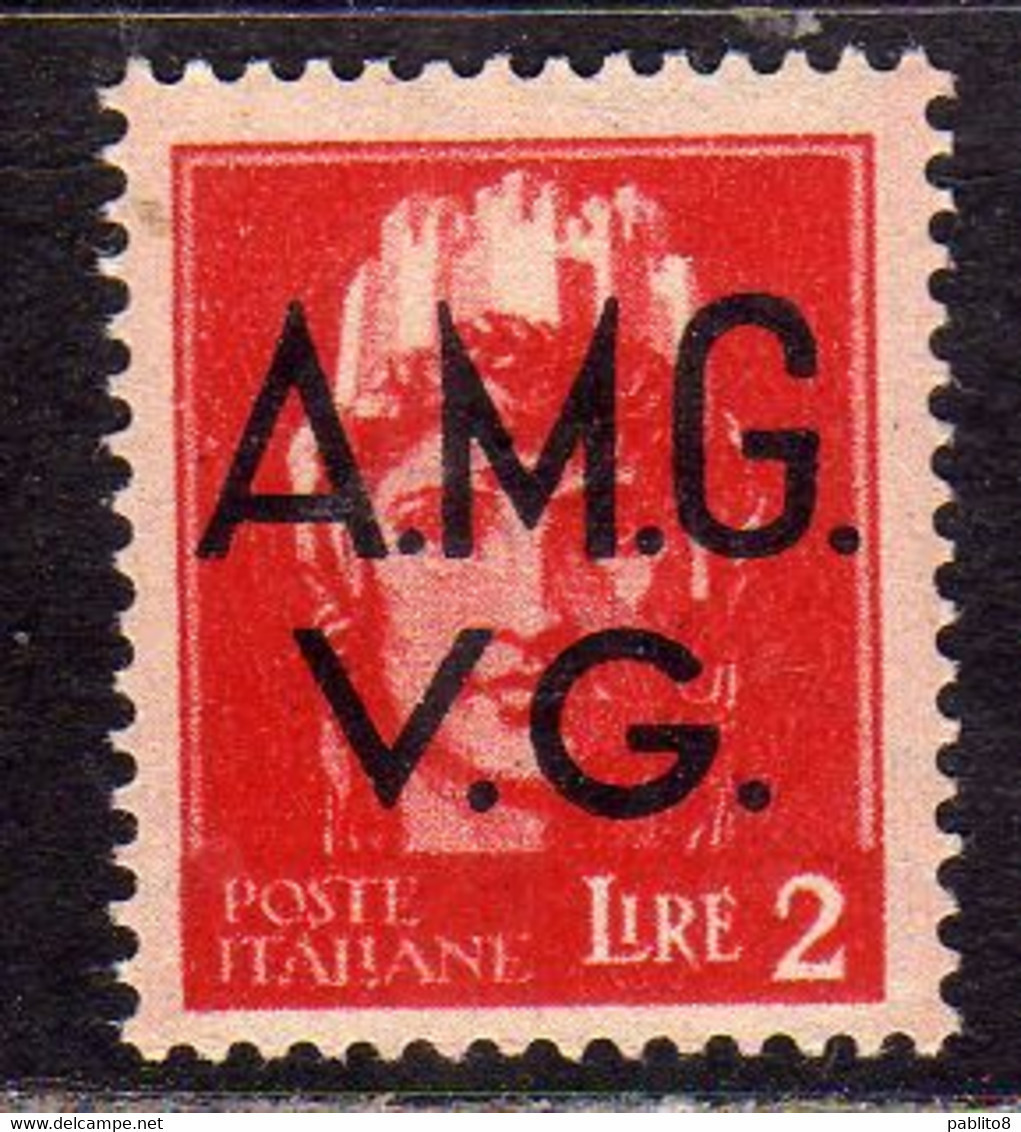 VENEZIA GIULIA 1945 - 1947 TRIESTE AMGVG AMG VG POSTA ORDINARIA LIRE 2 MNH - Mint/hinged