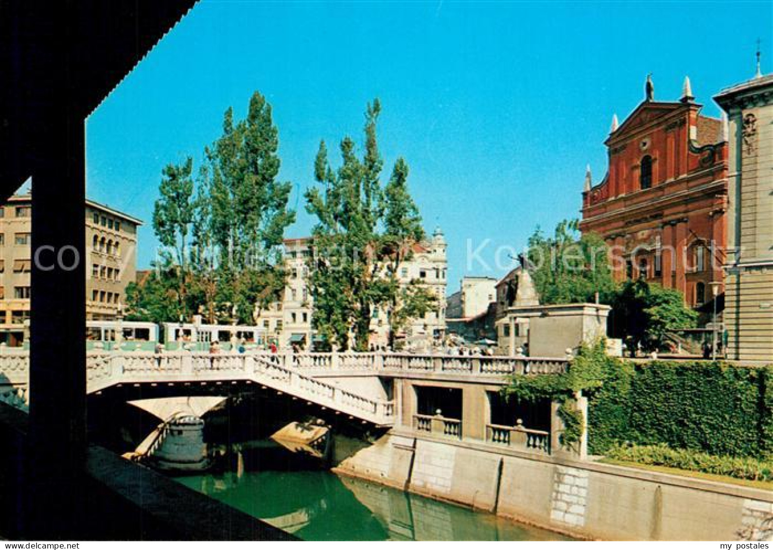 73600611 Ljubljana Laibach Kanal Bruecke Innenstadt  - Slovénie