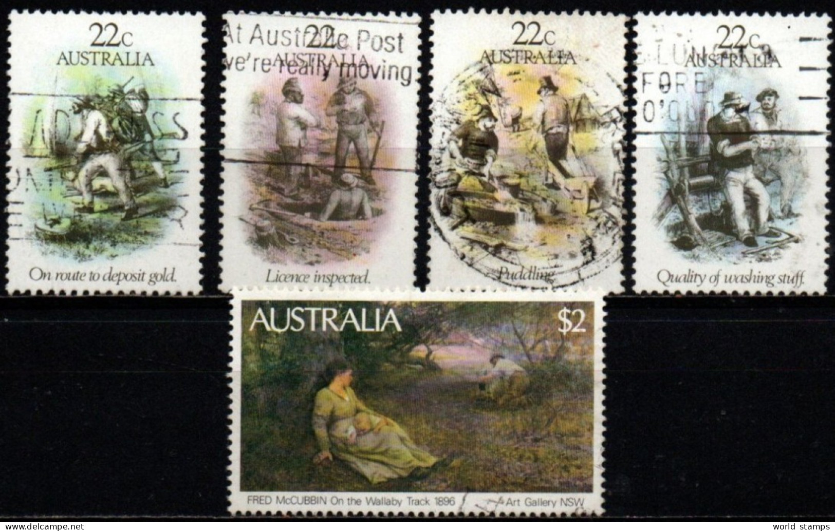 AUSTRALIE 1981 O - Used Stamps