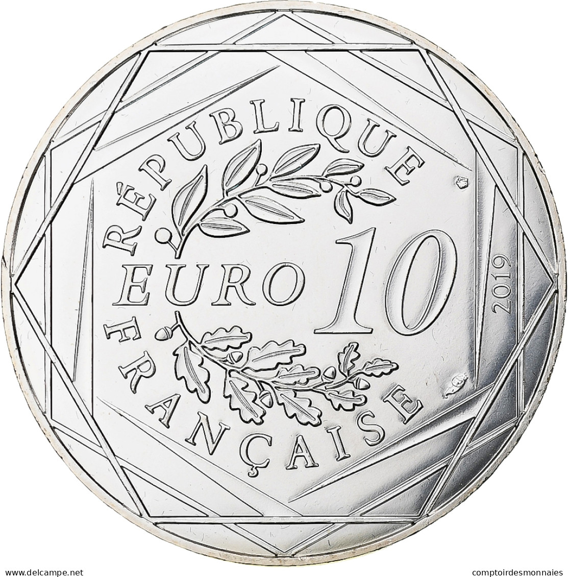 France, 10 Euro, Pièce D'Histoire - Louis XVI, 2019, MDP, Argent, SPL - France