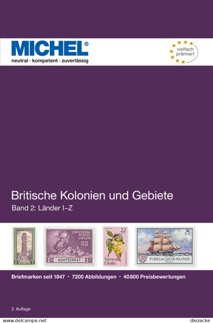Michel Katalog Britische Kolonien Und Gebiete Band 2: I-Z Neu - Groot-Brittanië