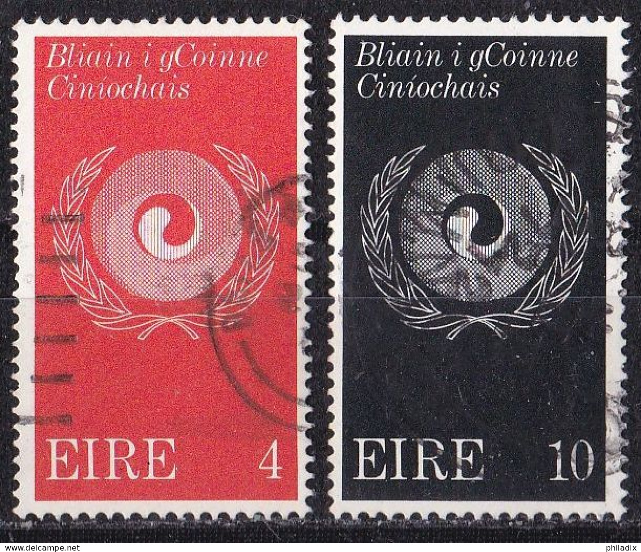 Irland Satz Von 1971 O/used (A5-10) - Gebraucht