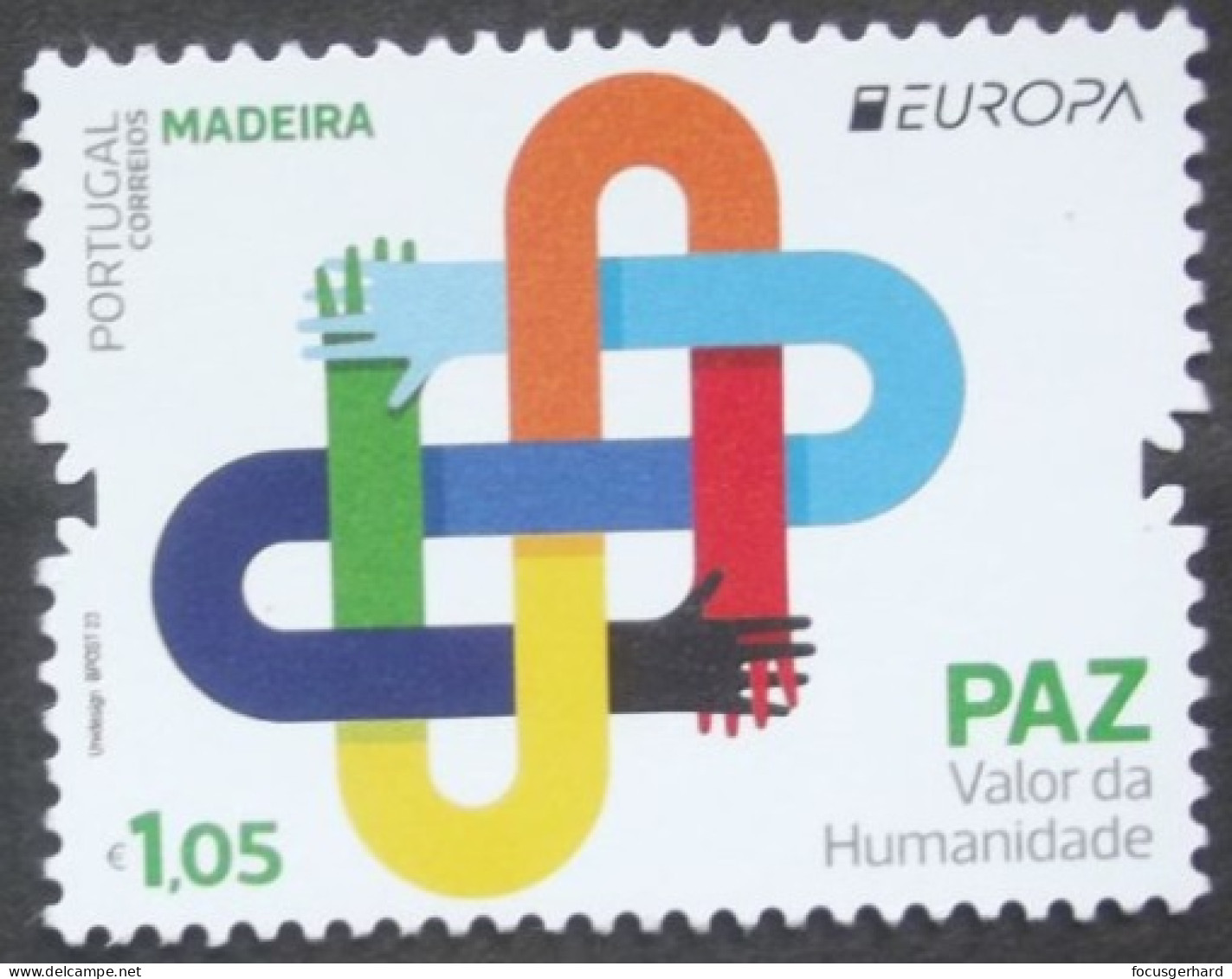 Madeira    Europa Cept  Frieden--der Höchste Wert Der Menschheit  2023   ** - 2023