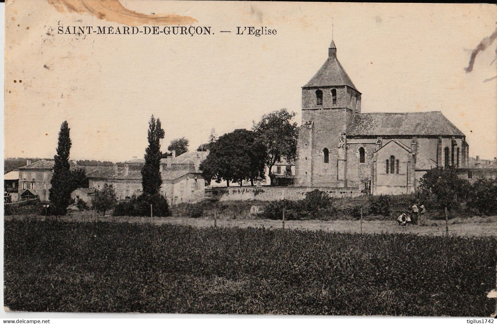 Saint Méard De Gurçon L’église - Sonstige & Ohne Zuordnung