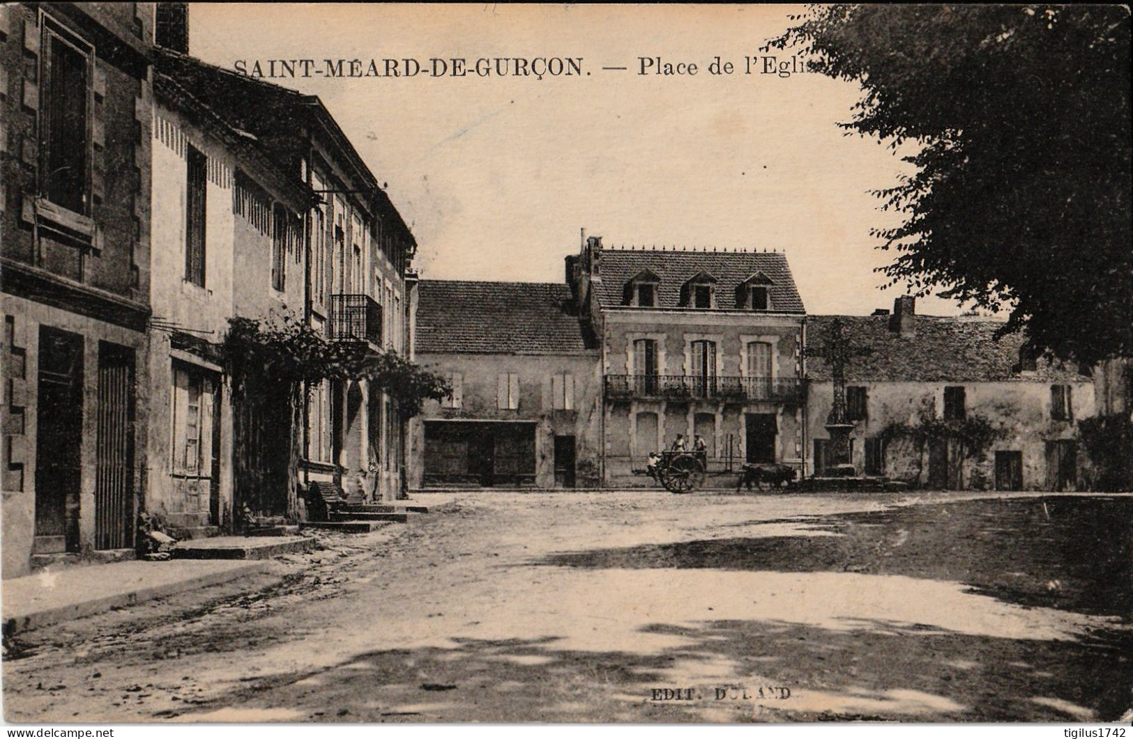 Saint Méard De Gurçon Place De L’église - Autres & Non Classés