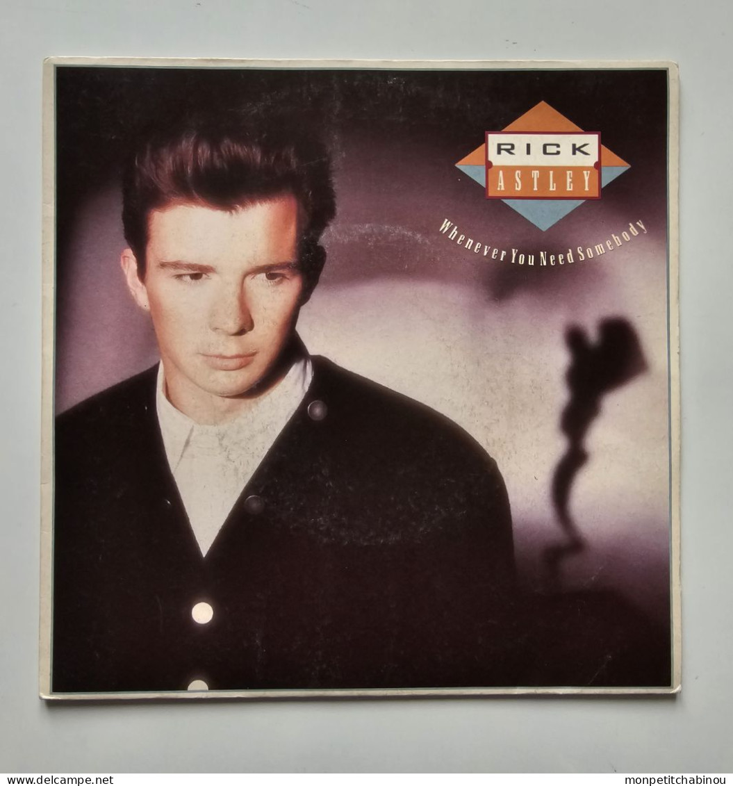 45T RICK ASTLEY : Whenever You Need Somebody - Andere - Engelstalig