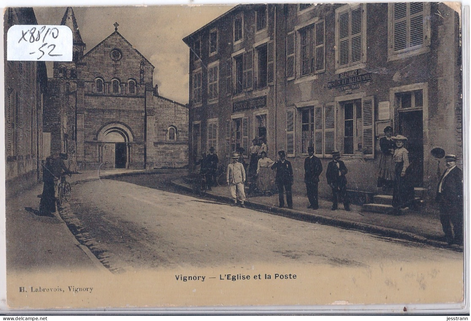 VIGNORY- L EGLISE ET LA POSTE - Vignory