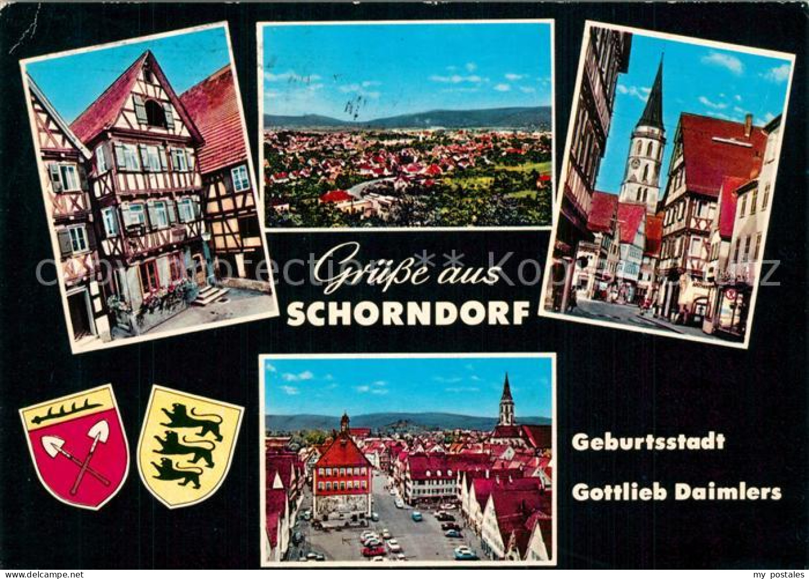 73600080 Schorndorf Wuerttemberg Geburtsstadt Gottlieb Daimlers Altstadt Fachwer - Schorndorf