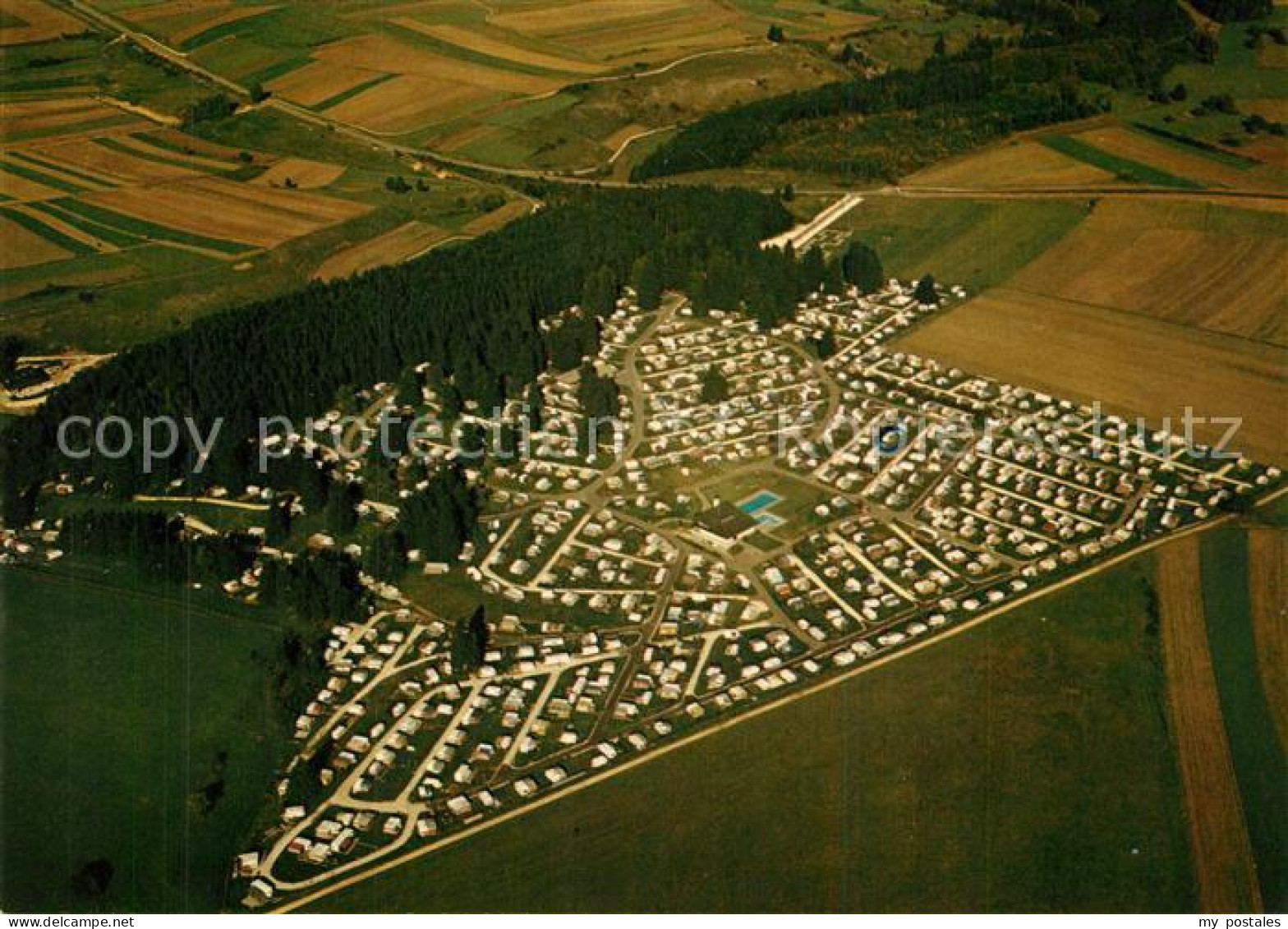 73600024 Machtolsheim Camping- Und Freizeitzentrum Heidehof Fliegeraufnahme Mach - Other & Unclassified