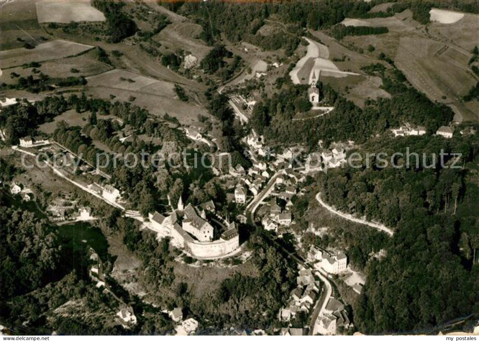 73600011 Schoenberg Bensheim Knappschafts-Vorsorgeheim Schloss Schoenberg Fliege - Bensheim