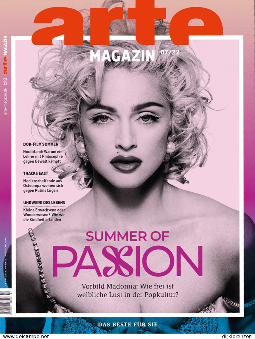 Arte Magazine Germany 2022-07 Madonna - Ohne Zuordnung