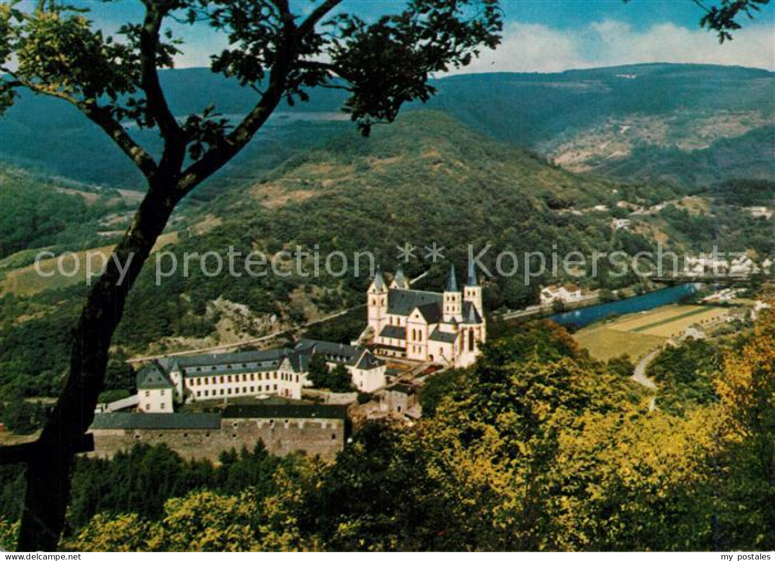 73599988 Obernhof Lahn Panorama Mit Kloster Arnstein Obernhof Lahn - Other & Unclassified