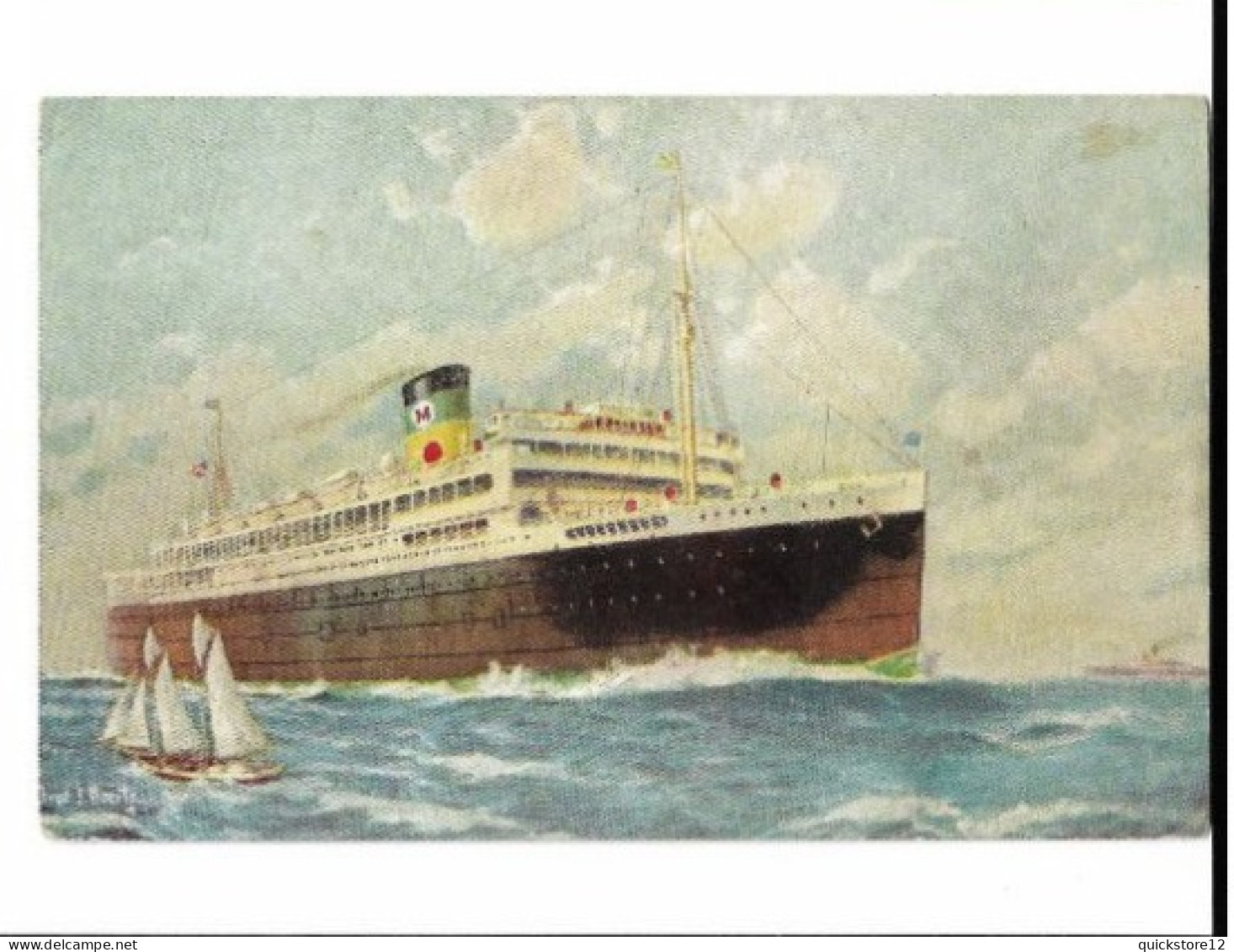 Cunard R.M.P Queen MAry   7135 - Autres & Non Classés