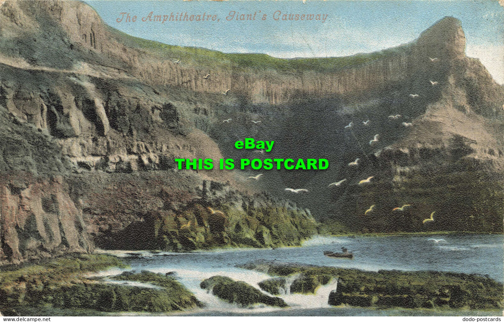 R600122 Giant Causeway. The Amphitheatre. Valentines Series. 1904 - Wereld