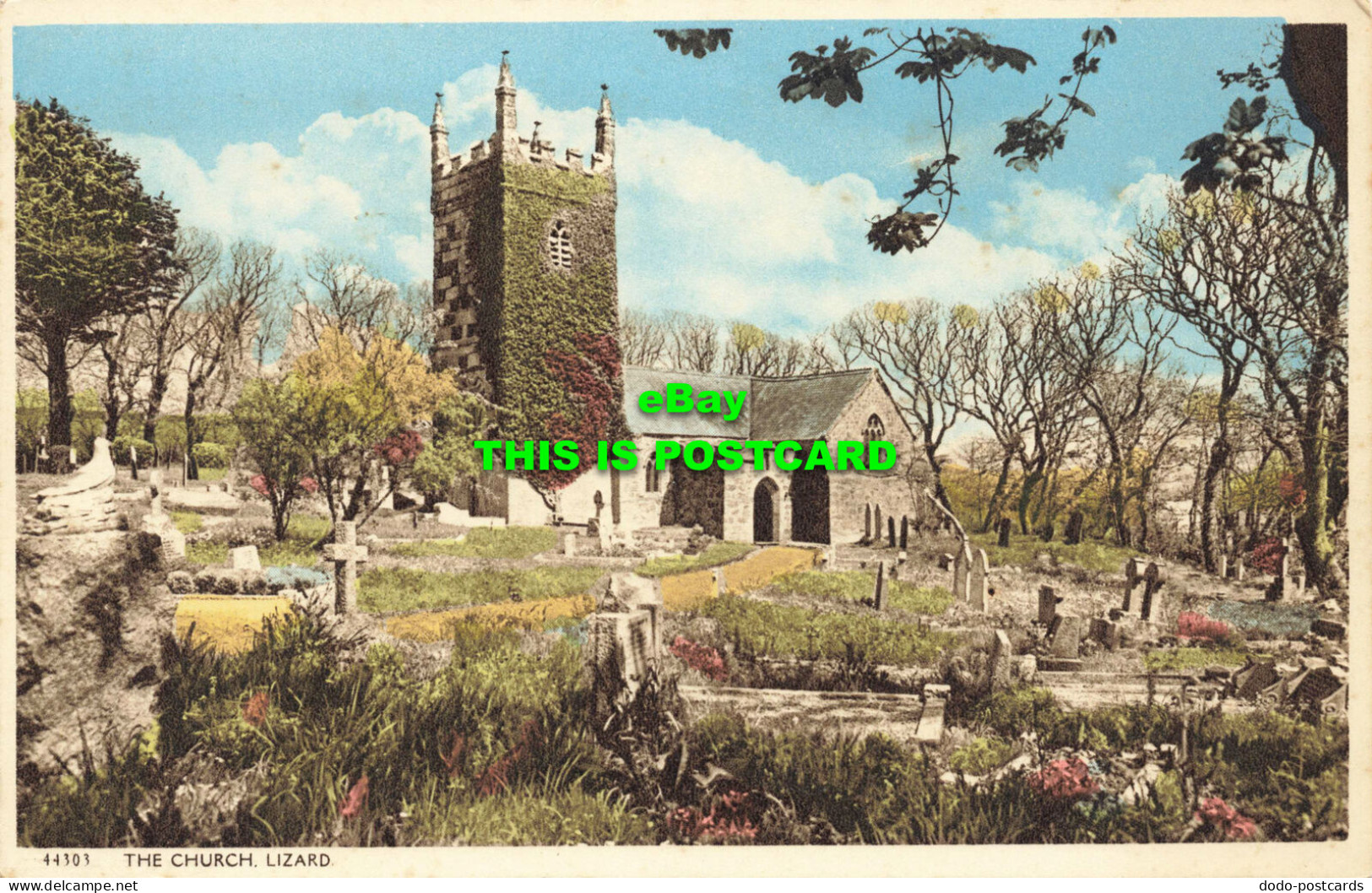 R600158 Lizard. The Church. Postcard - Wereld