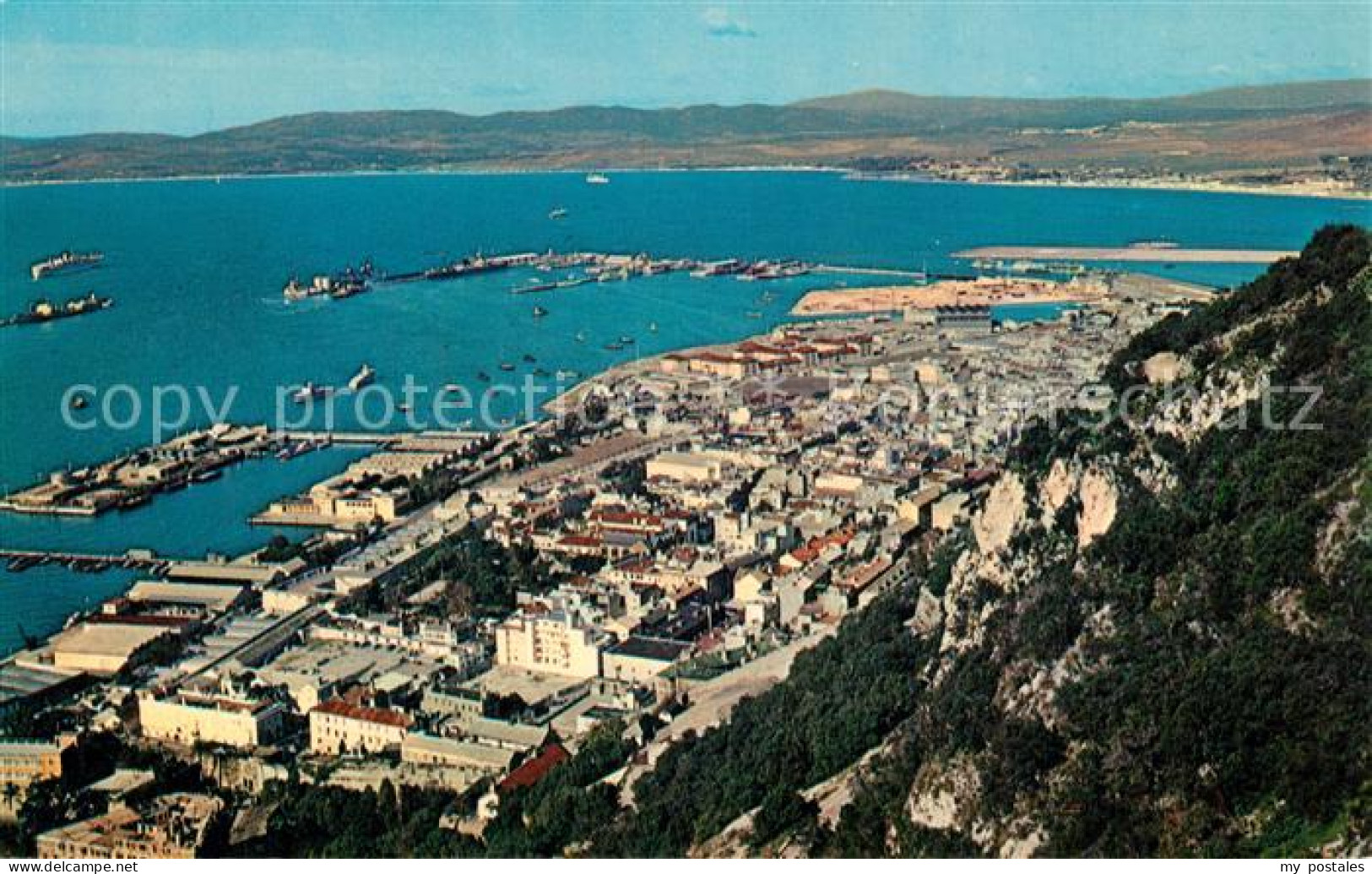 73599542 Gibraltar Harbour  Gibraltar - Gibraltar