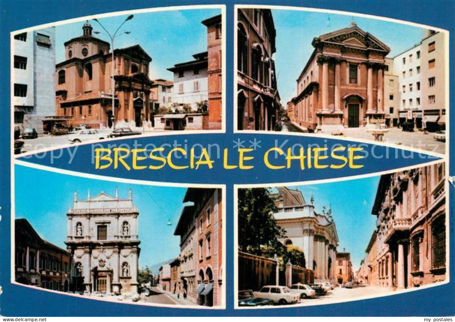 73599495 Brescia Le Chiese Kirchen Brescia - Autres & Non Classés
