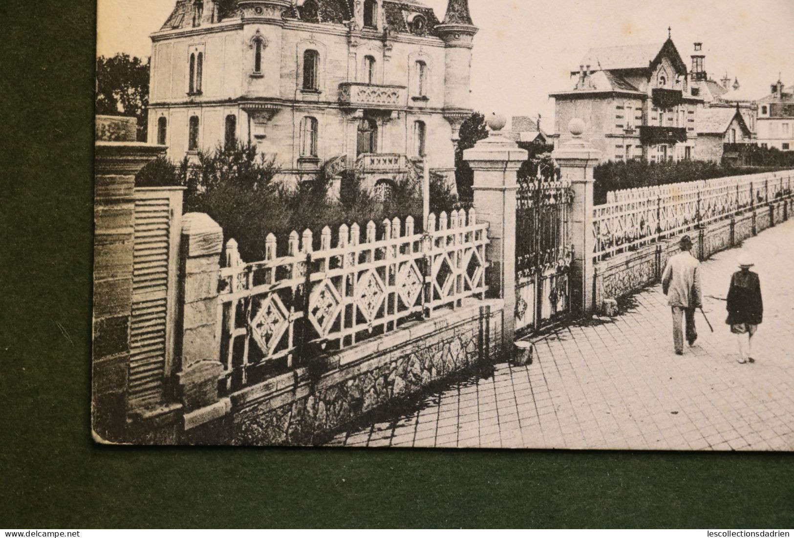 Carte Postale Ancienne - Asnelles La Belle Plage -  Côte Litoral  - Coast Villas Sur La Digue - Autres & Non Classés