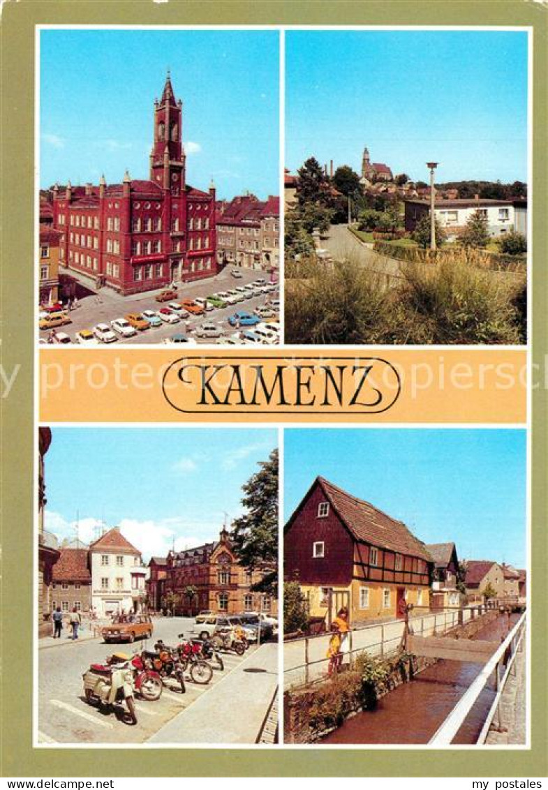 73599457 Kamenz Sachsen Rathaus Platz Der Jugend Historische Haeuser Talstrasse  - Kamenz