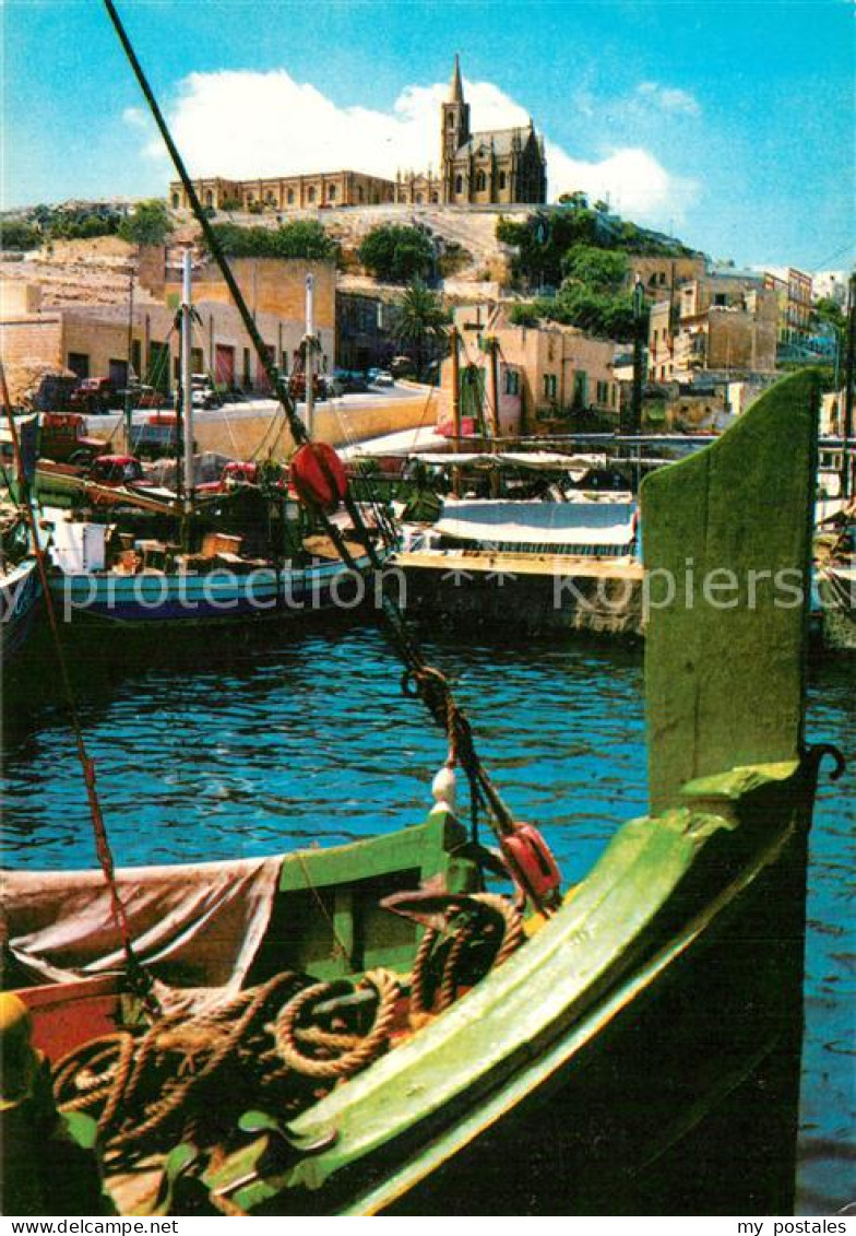 73599445 Gozo Malta Mgarr Harbour Church Of Our Lady Of Lourdes Gozo Malta - Malta