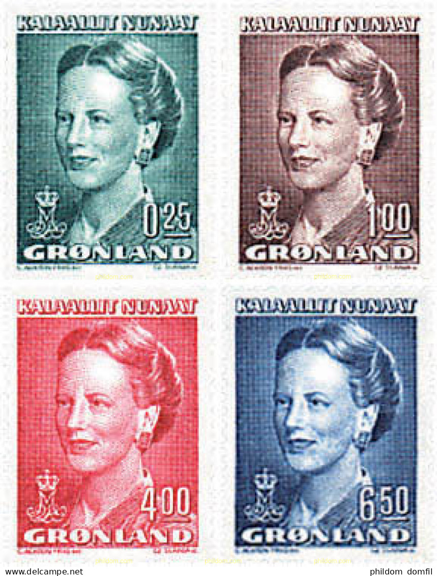97004 MNH GROENLANDIA 1990 REINA MARGRETHE II - Unused Stamps