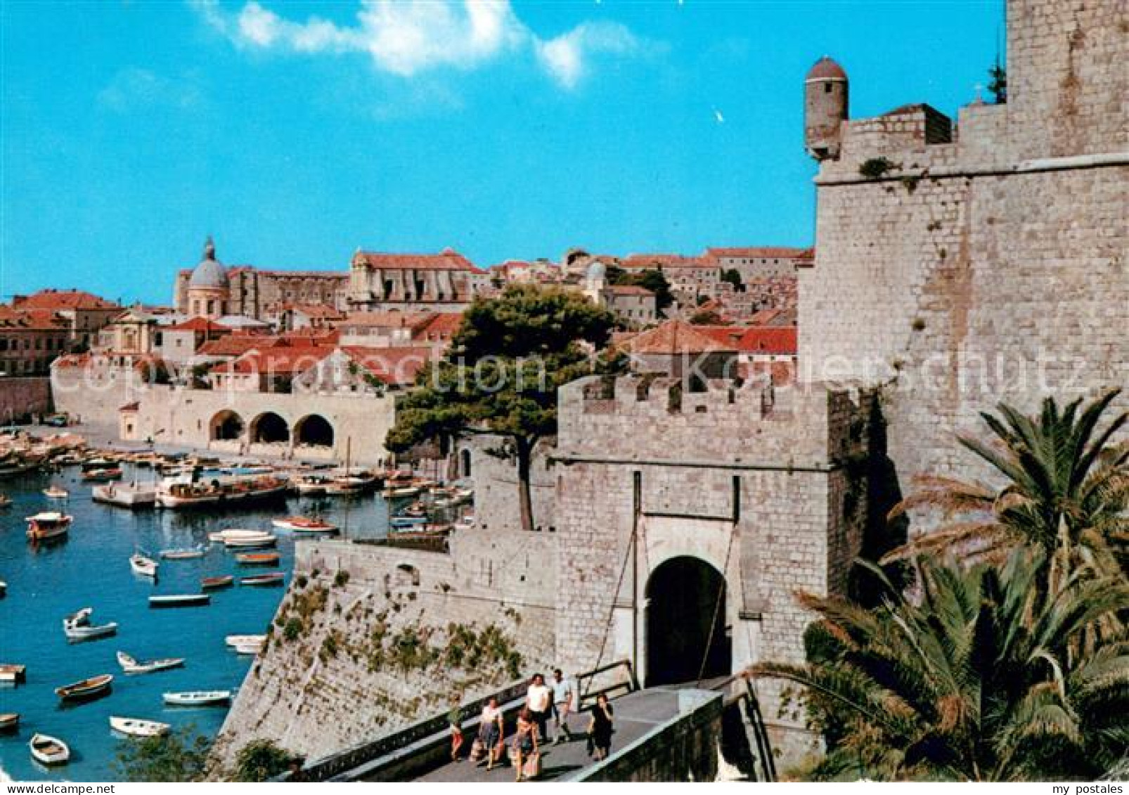 73599414 Dubrovnik Ragusa Hafenpartie Schloss Dubrovnik Ragusa - Croatia