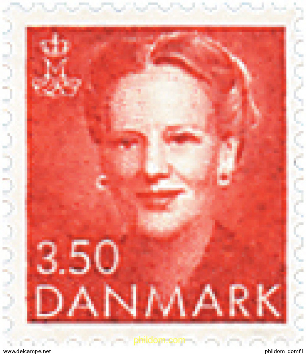 96335 MNH DINAMARCA 1990 50 ANIVERSARIO DEL NACIMIENTO DE LA REINA MARGRETHE II - Unused Stamps