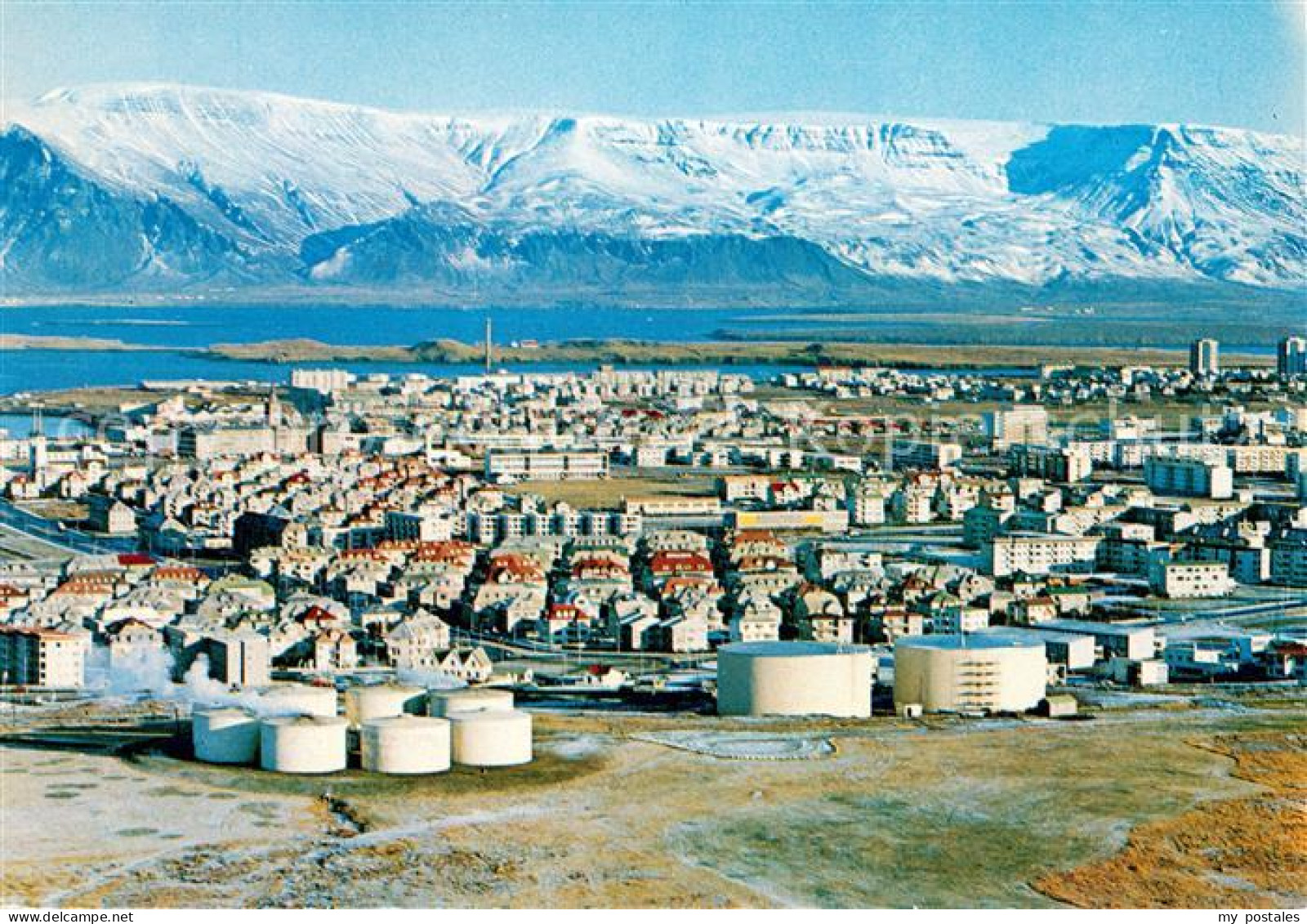 73599268 Reykjavík Panorama Mit Esja Gebirge  Reykjavík - Islandia