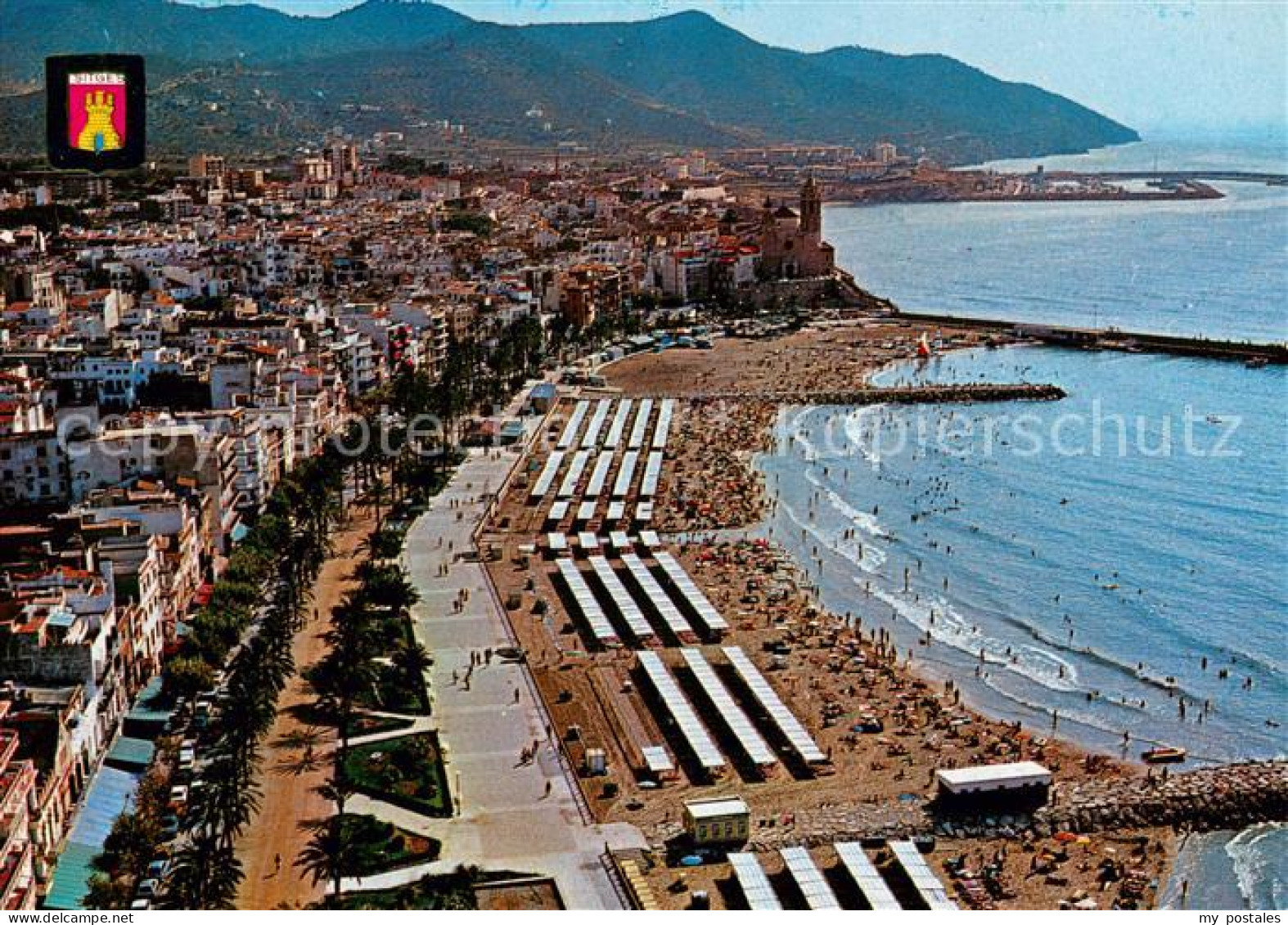 73599250 Sitges Vue Aerienne Sitges - Autres & Non Classés