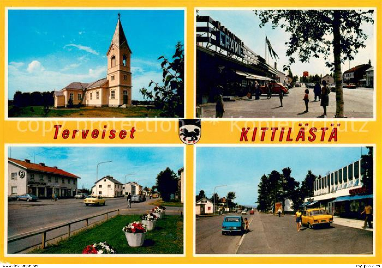 73599220 Kittilae Finnland Kirche Teilansichten  - Finlandia