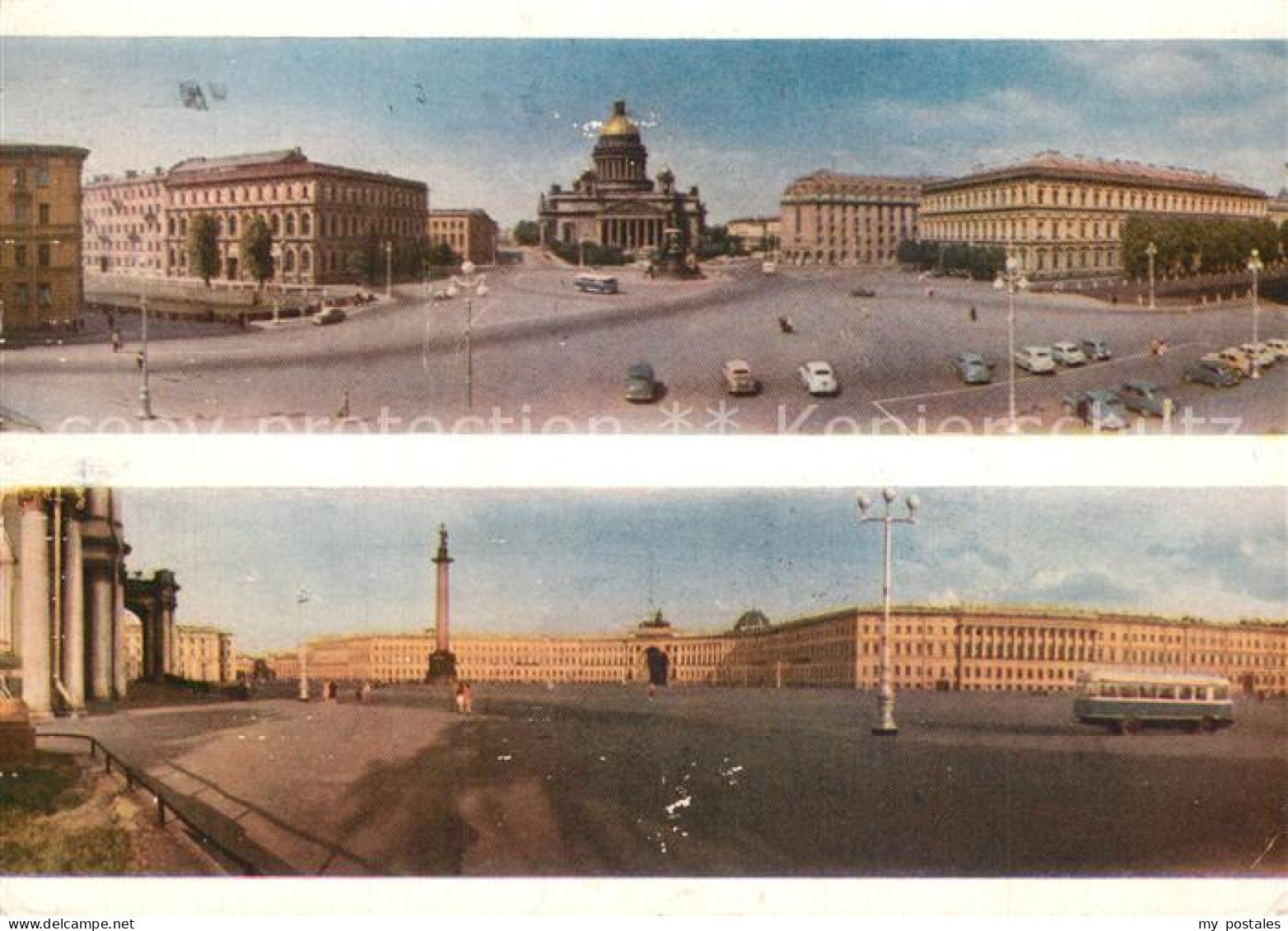 73599153 Leningrad St Petersburg St Issacs Square Palastplatz Leningrad St Peter - Russie