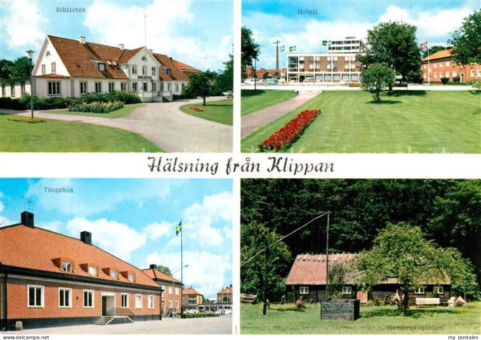 73599110 Klippan Bibliotek Hotell Tingshus Hembygdsgarden Klippan - Suède