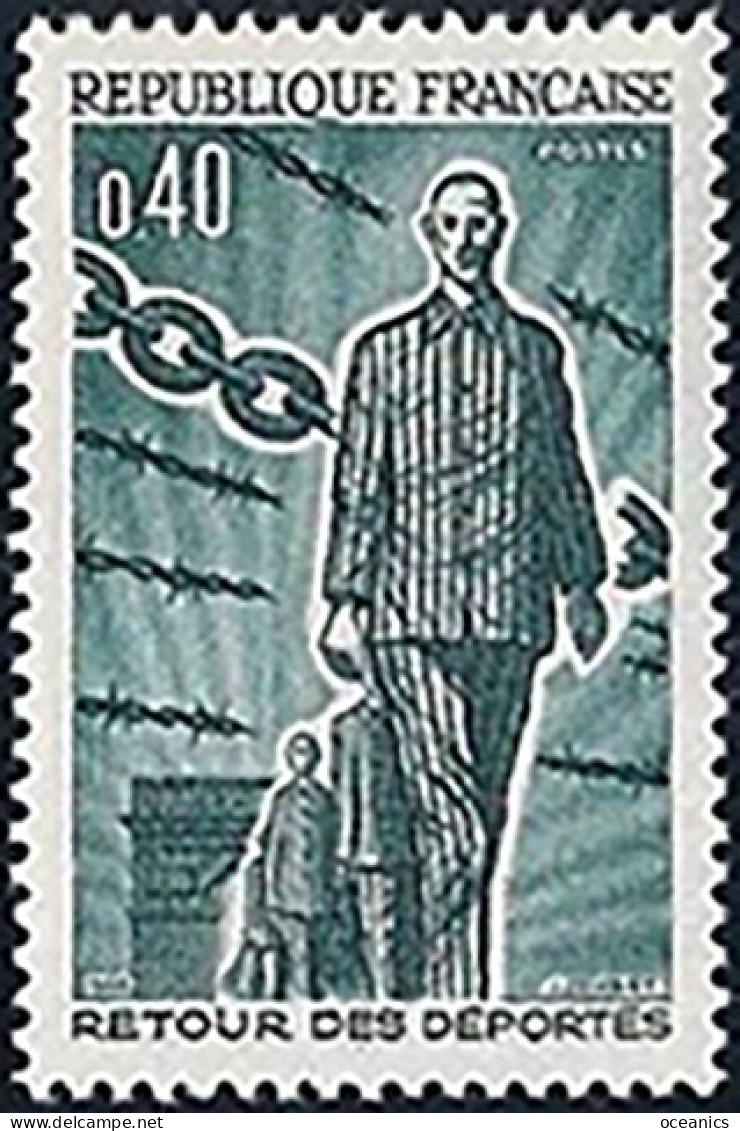 .Yvert 1447 - Retour Des Déportés [**] - Unused Stamps