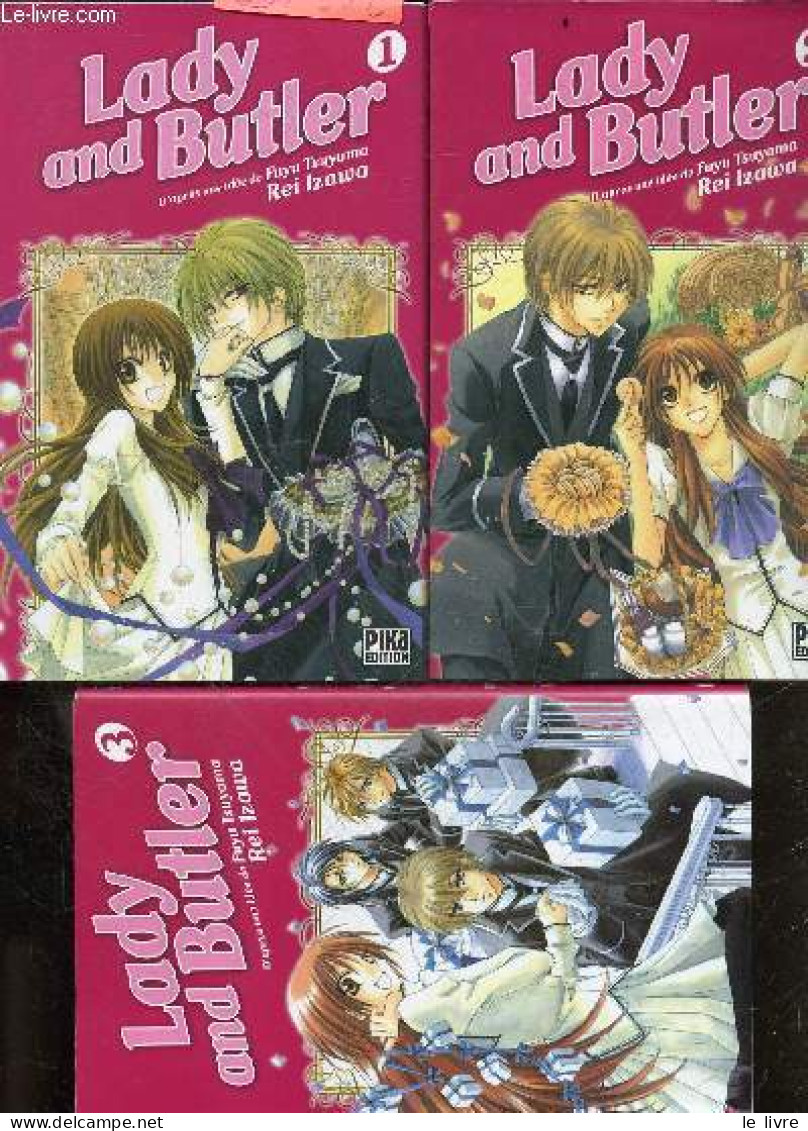 Lady And Butler - Lot De 3 Volumes : Tomes 1 + 2 + 3 - Rei Izawa, Fuyu Tsuyama - 2011 - Autres & Non Classés