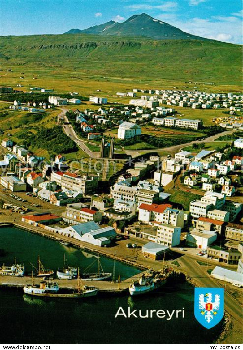 73599049 Akureyri Aerial View Akureyri - Islande