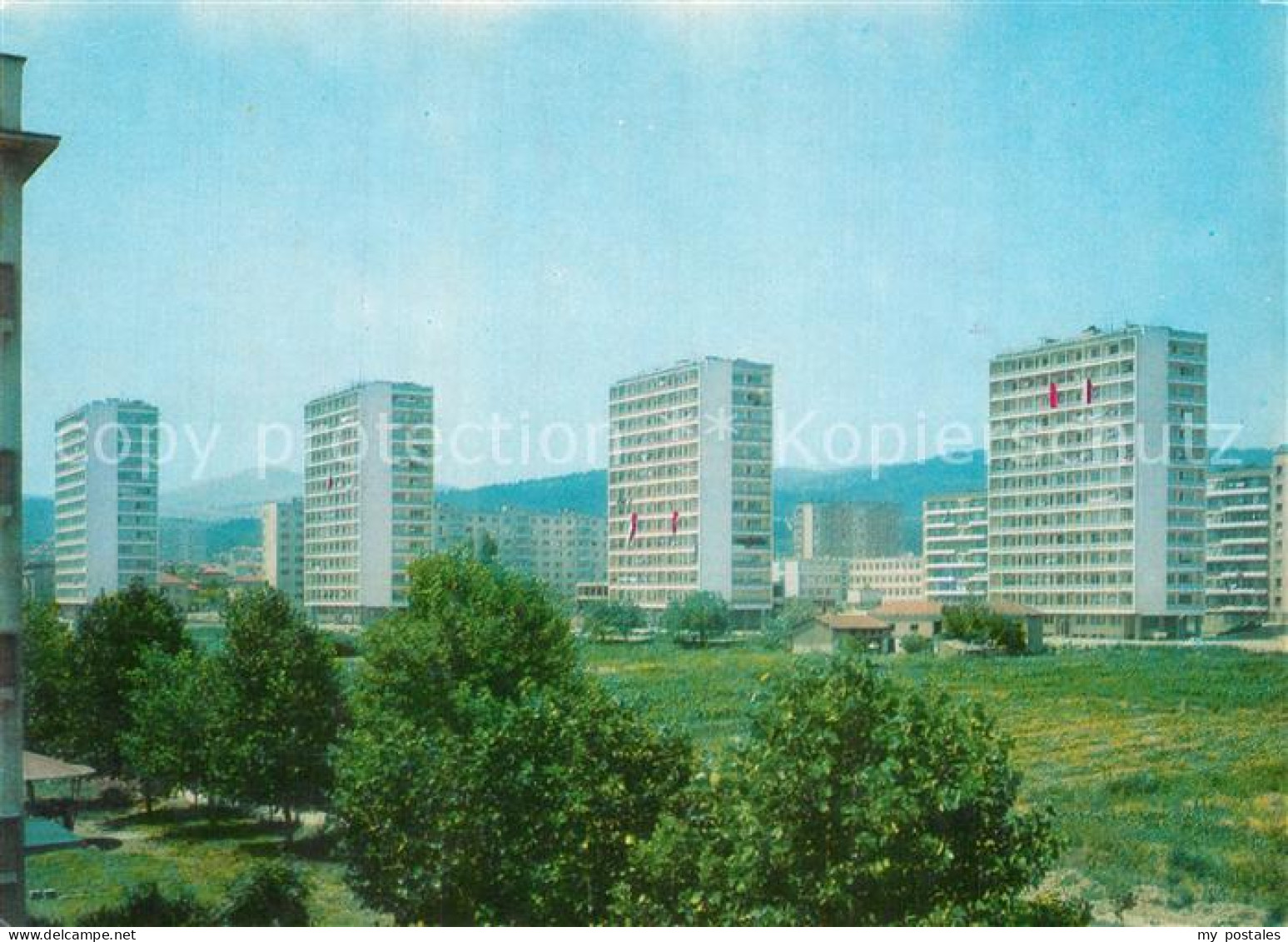 73599044 Stara Sagora Wohnsiedlung Hochhaeuser Stara Sagora - Bulgarie