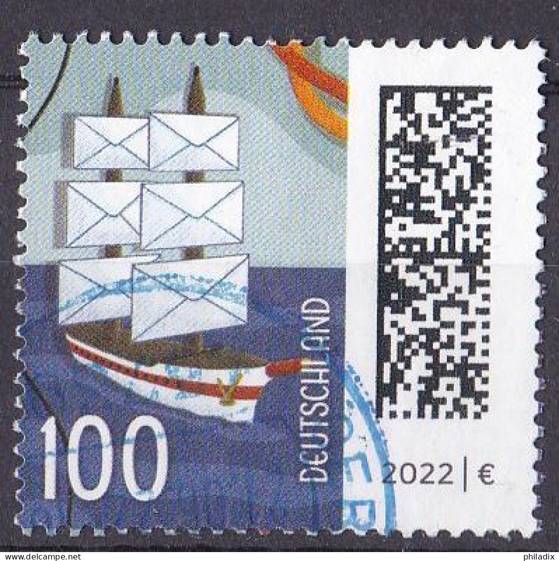 BRD 2022 Mi. Nr. 3646  O/used (BRD1-4) - Oblitérés