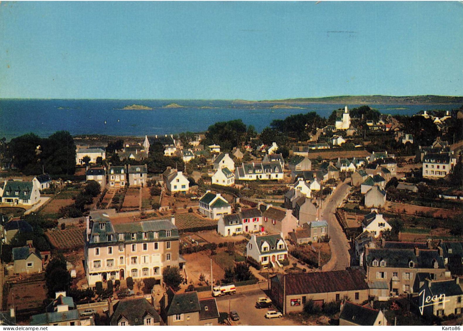 Carantec * Vue Du Village , La Maison Familiale ' L'Eveil " , Vue Sur L'entrée De La Baie De Morlaix - Carantec