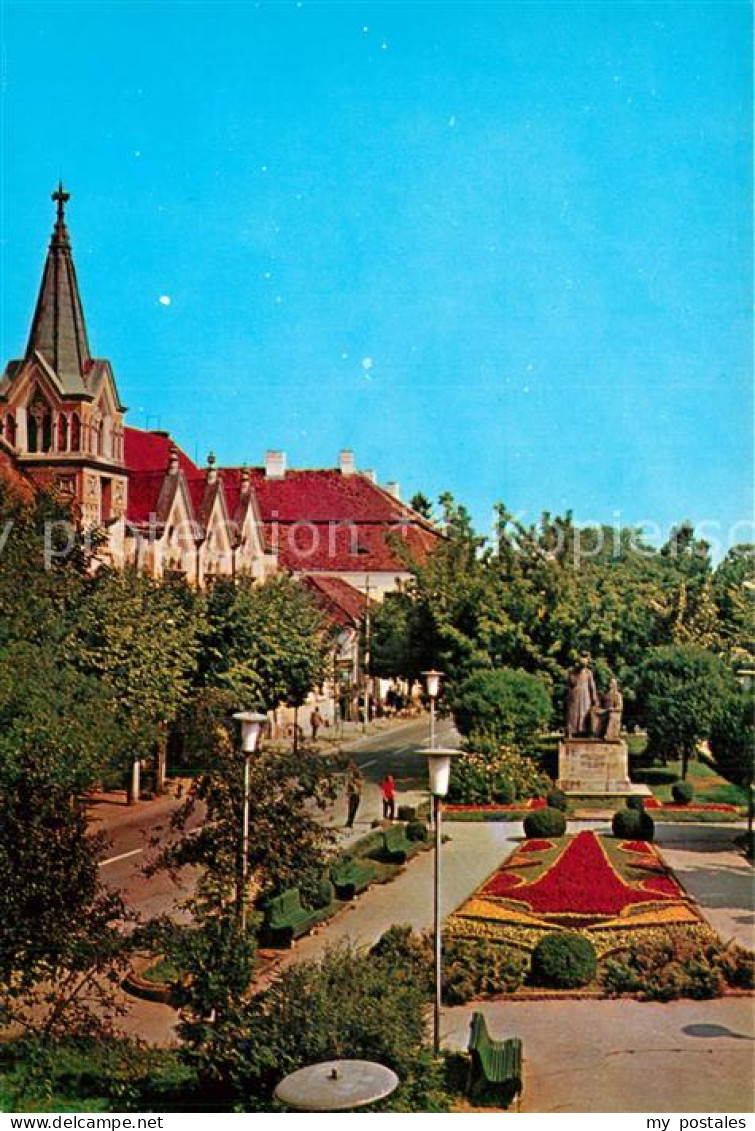 73598919 Tirgu Mures Platz Bolyai Denkmal Kirche Tirgu Mures - Roumanie