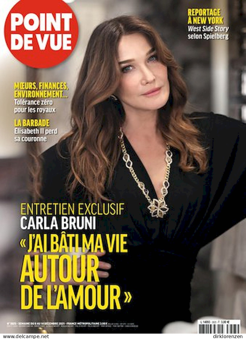 Point De Vue Magazine France 2021 #3825 Carla Bruni - Sin Clasificación